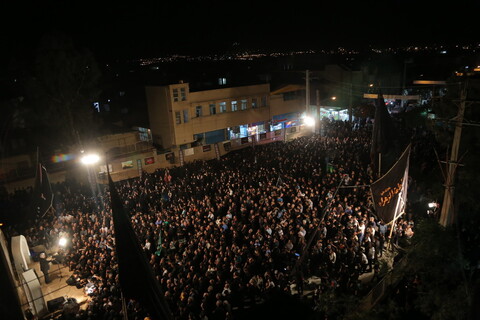 تصاویر/ اجتماع عزاداران حسینی شهر قائم قم