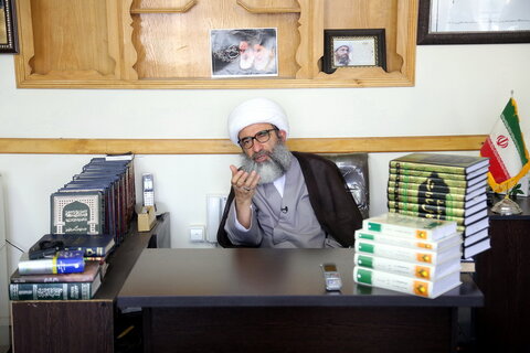 تصاویر/ دیدار رئیس دفتر تبلیغات اسلامی با آیت الله سیفی مازندرانی