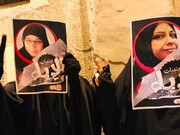 اعتراض بانوان بحرینی به بازداشت ۶ بانوی سیاسی