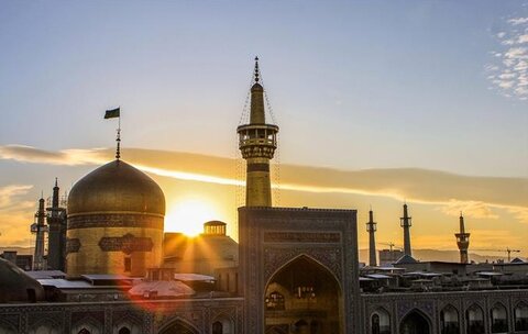 Russian young man converts to Islam at Imam Reza (AS) holy shrine