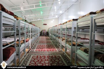 اسکان بیش از ۴ هزار زائر اربعینی در حرم حضرت معصومه(س)