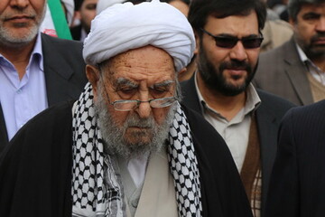 بستری‌شدن آیت‌الله امینی در بیمارستان