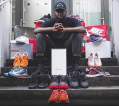 Muslim man donates hundreds of designer trainers to the homeless every month