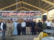 شهردار منطقه ۱۳ تهران از مواکب مرزی منذریه عراق بازدید کرد