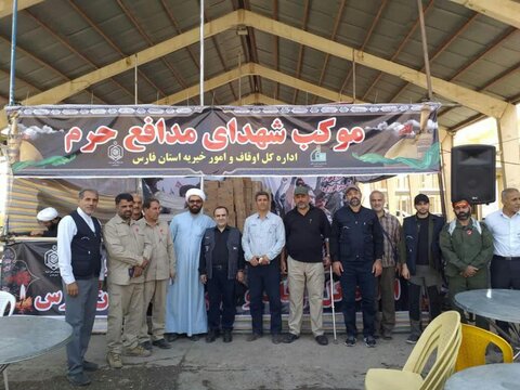 تصاویر/ حضور شهردار منطقه ۱۳ تهران در دو موکب ایرانی و عراقی مستقر در منذریه عراق