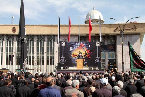 تصاویر/ تجمع مردم همدان در اربعین حسینی
