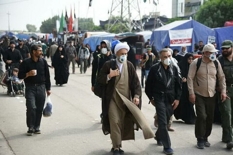 حضور ائمه جمعه شیراز و اهواز در راهپیمایی اربعین