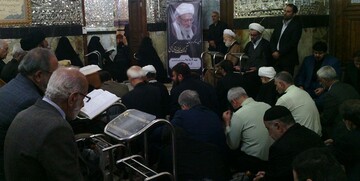 تجدید میثاق با آیت‌الله مهدوی کنی در شهرری