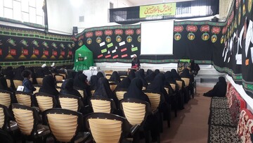 همایش بانوان حسینی در تفت برگزار شد