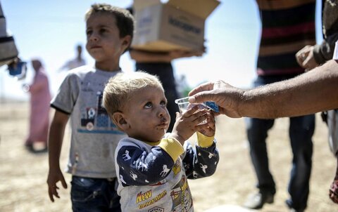 کمک به آوارگان سوری