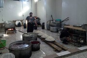 خدمت رسانی موکب حوزه  قزوین تا ۱۵ آبان در شهر حلب سوریه