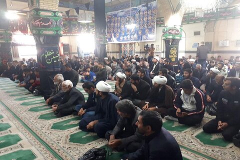 تصاویر/ عزاداری آخر ماه صفر در حوزه علمیه کرمانشاه