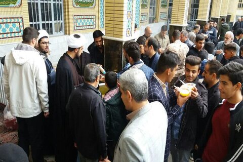 تصاویر/ عزاداری آخر ماه صفر در حوزه علمیه کرمانشاه
