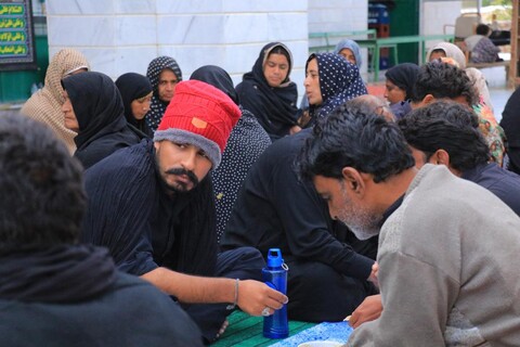 تصاویر/ موکب چهارده معصوم(ع) روستای نوفرست خراسان جنوبی پذیرای زائران پاکستانی