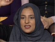 زن مسلمان با لحن کوبنده در برنامه تلویزیونی، شنوندگان را تحت تاثیر قرار داد
