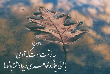 حدیث روز | زشت و زیبایی از نظر امیرالمومنین علیه السلام