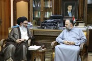 دیدار نماینده رهبر انقلاب در سوریه با وزیر اوقاف این کشور