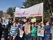 تصاویر/ راهپیمایی یوم الله ۱۳ آبان در کاشان