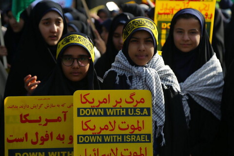 تصاویر/ راهپیمایی 13 آبان در بجنورد