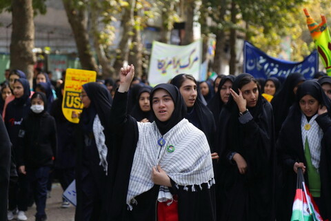 تصاویر/ راهپیمایی 13 آبان در بجنورد