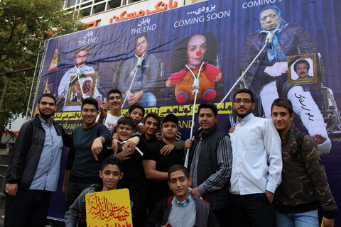 تصاویر/ راهپیمایی یوم الله ۱۳ آبان در تهران