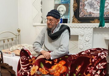 عیادت برخی از شخصیت های حوزوی از آیت الله امینی