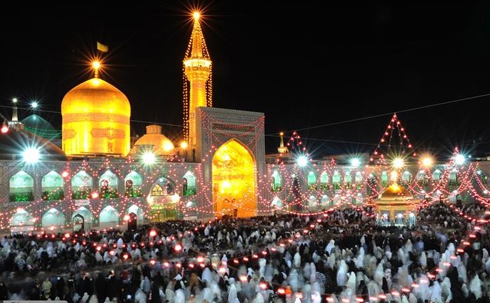 Two Christian women convert to Islam at Imam Reza shrine