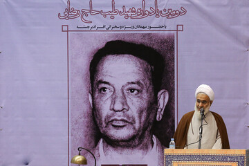 تجلیل امام جمعه قزوین از طیب حاج‌رضایی