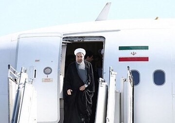 روحانی وارد یزد شد/ سخنرانی در جمع مردم تا دقایقی دیگر