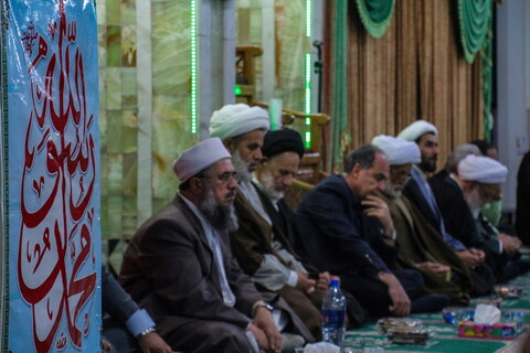تصویری رپورٹ| ایران کے شہر بیرجند میں آغاز ہفتہ وحدت کی مناسبت سے شیعہ و سنی علماء کی موجودگی میں جشن