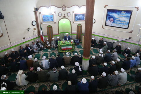 بالصور/ احتفال بمناسبة أسبوع الوحدة الإسلامية في مدينة بجنورد الإيرانية