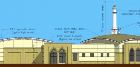نخستین مسجد شهر کارمل در کالیفرنیا تا سال 2020 ساخته می شود