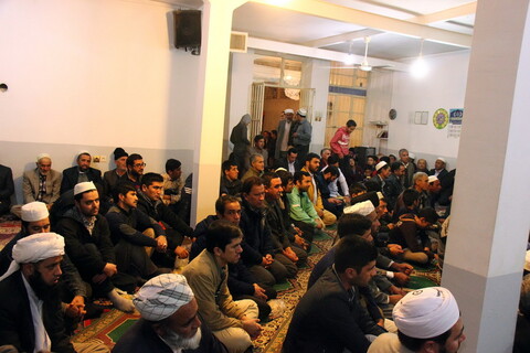 تصاویر/ جشن وحدت در مسجد ابوحنیفه بجنورد
