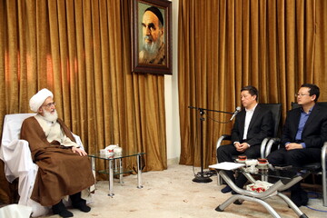 تصاویر/ حضور دبیر انجمن مسلمانان چین در شهر مقدس قم