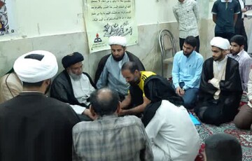 امام جمعه اهواز ‌به منطقه محروم ‌مدرس رفت