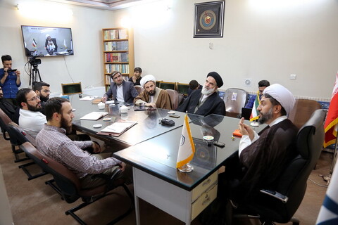 تصاویر/ نشست تخصصی «الگوی جدید نگهبانی از نظام بر اساس نظام مقایسه برای مقابله با هجوم اسناد بین‌المللی به هویت شیعی» در خبرگزاری حوزه