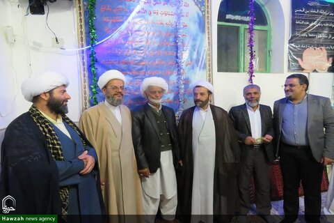 بالصور/ احتفال بمناسبة الأسبوع الوحدة الإسلامية في مدينة سمنان الإيرانية