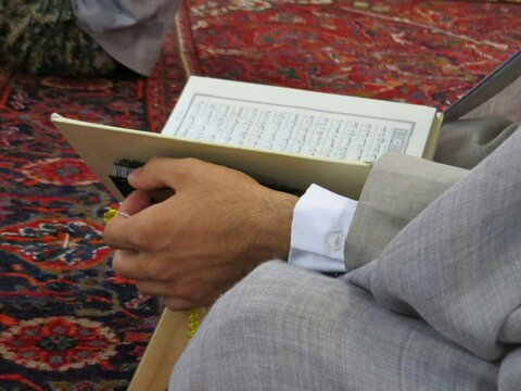محفل انس با قرآن در مدرسه علمیه خوی