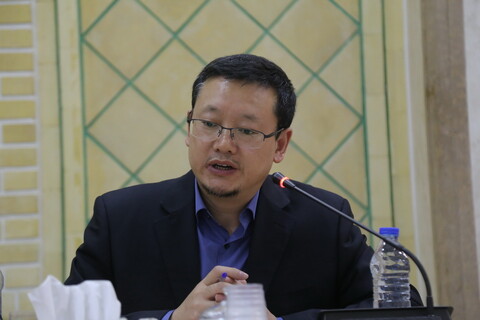 تصاویر/ بازدید دبیرکل انجمن مسلمانان چین از جامعة الزهرا (س)