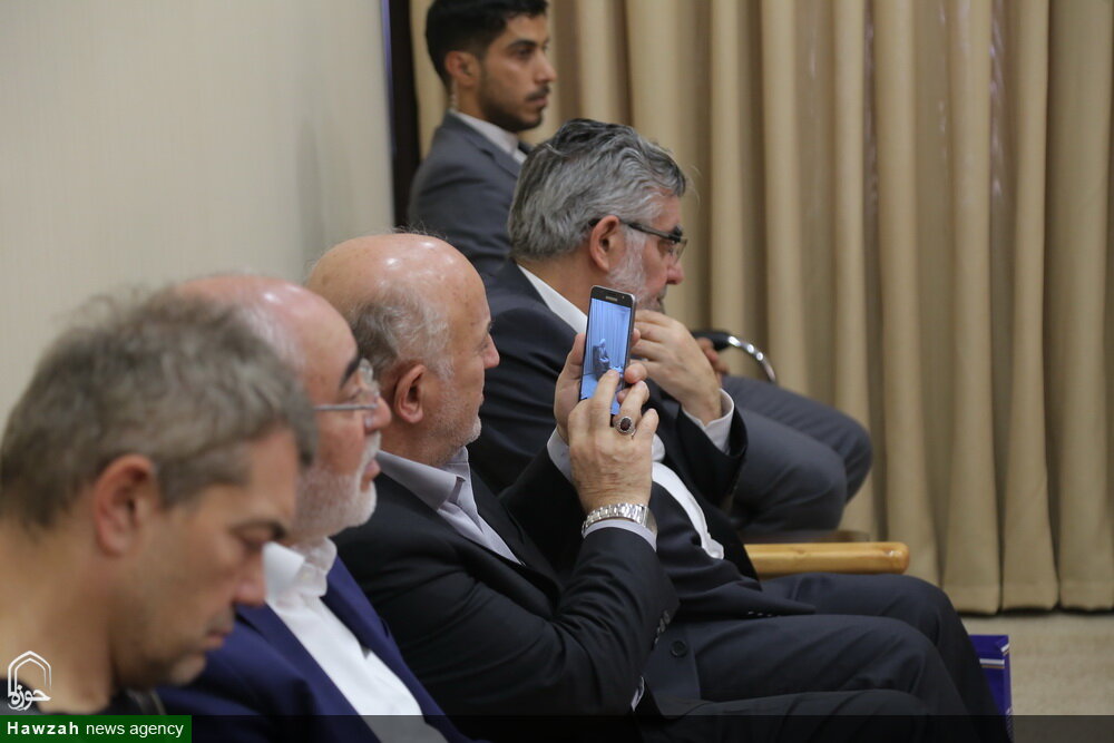 تصاویر/ دیدار جمعی از اساتید علوم دینی دانشگاه های ترکیه با آیت الله العظمی جوادی آملی