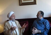وزیر اوقاف سوریه با آیت الله اراکی دیدار کرد