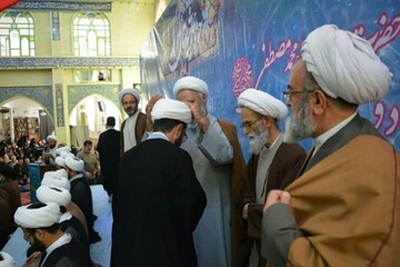 طلاب مراغه معمم شدند