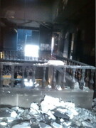 آتش شرارت آشوبگران به جان مدرسه علمیه خواهران فردیس افتاد+ عکس