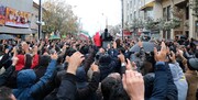 مردم زنجان در حمایت از مواضع رهبر انقلاب به خیابان ها آمدند+ عکس