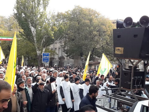 راهپیمایی باشکوه تبریزی ها در حمایت از  مواضع رهبری