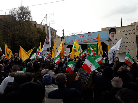 تصویری رپورٹ| ایرانی شہر یزد میں رہبر معظم انقلاب کے موقف کی حمایت میں عظیم الشان ریلی