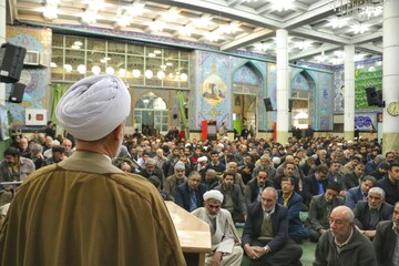 راهپیمایی مردم نجف‌آباد در جهت محکومیت اغتشاشات اخیر برگزار شد