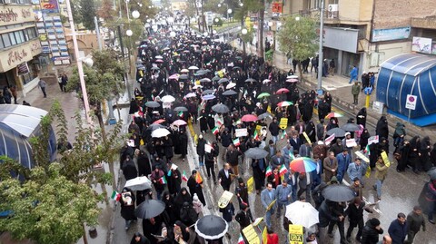 تصاویر/ راهپیمایی مردم کرمان در حمایت از اقتدار و امنیت کشور