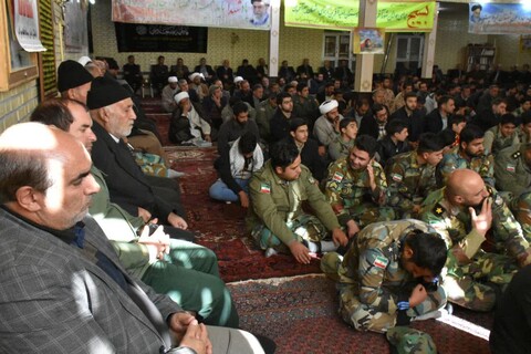 یادواره شهدی بسیجی سراب