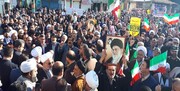 راهپیمایی محکومیت اغتشاشات اخیر در ۱۸ نقطه مازندران